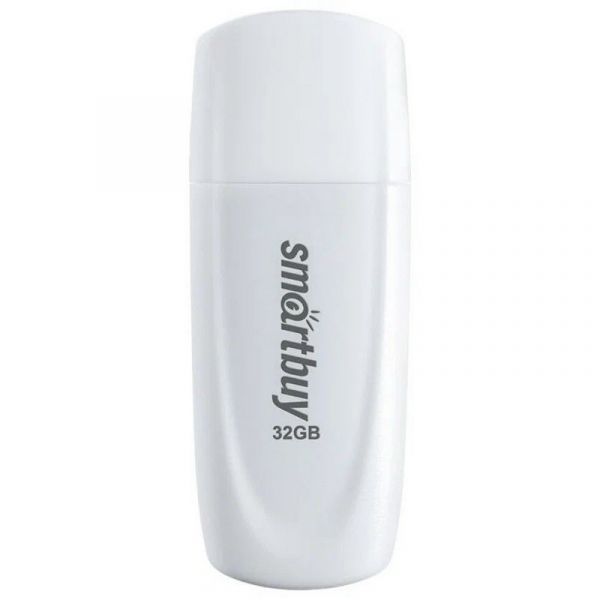 Флешка SmartBuy Scout USB 2.0 64Гб белый