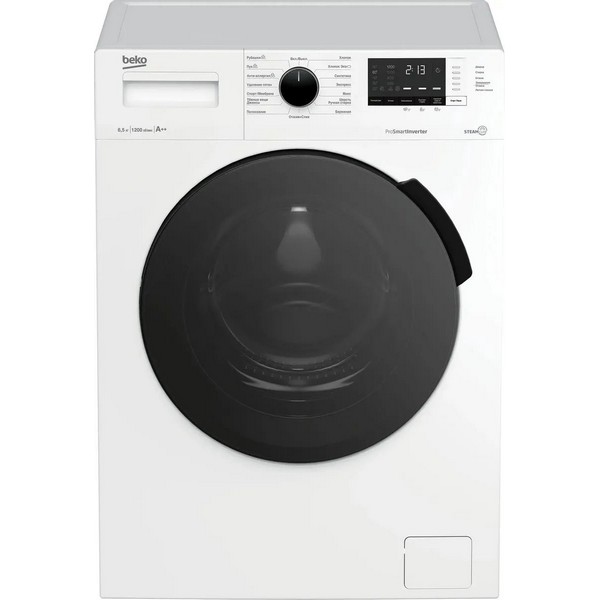 Стиральная машина BEKO WSPE6H612W фронтальная 6,5 кг белый