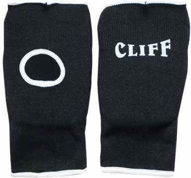 Защита для единоборств Cliff для кисти х/б размер L Black